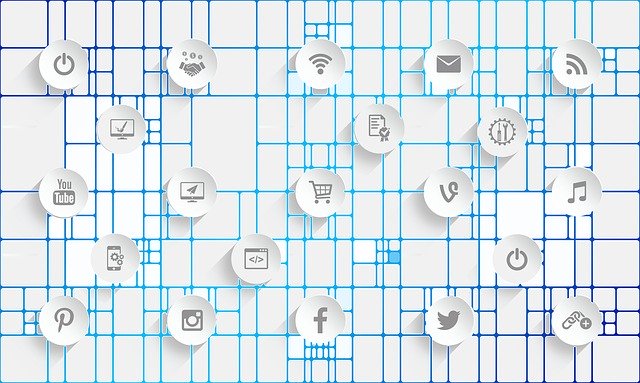 Netwerk illustratie bij blog over social media sales succesformule